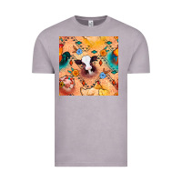 Western Farm Animals Seamless Pattern Vintage Tee | Teevron