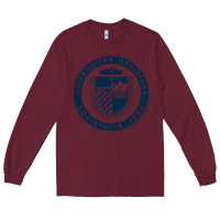 Burgundy Regis University Long Sleeve Tee - linhVisuals