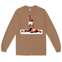 Toasted Coconut ali vs liston Long Sleeve Tee - linhVisuals