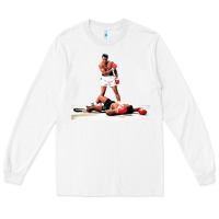 White ali vs liston Long Sleeve Tee - linhVisuals