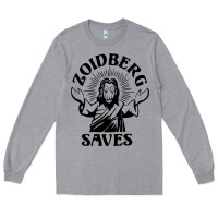 Heather Grey zoidberg saves Long Sleeve Tee - linhVisuals