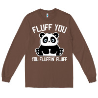 Chestnut panda cub fluff you giant panda Long Sleeve Tee - linhVisuals