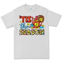 Dove Grey tis the season  softball coffee mug Premium Tee - FaDigitalArtStudio