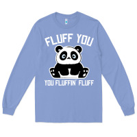 Colony Blue panda cub fluff you giant panda Long Sleeve Tee - linhVisuals
