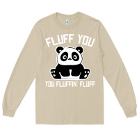 Mushroom panda cub fluff you giant panda Long Sleeve Tee - linhVisuals