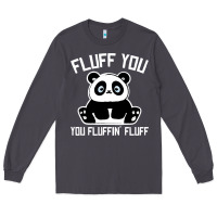 Smoke panda cub fluff you giant panda Long Sleeve Tee - linhVisuals