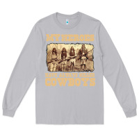 Moon Dust my heroes have always killed cowboys retro Long Sleeve Tee - linhVisuals