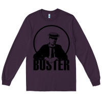 Plum buster keaton Long Sleeve Tee - linhVisuals