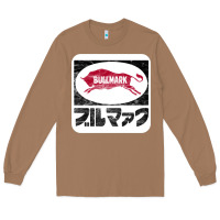 Toasted Coconut bullmark Long Sleeve Tee - linhVisuals
