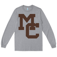 Heather Grey mount carmel high school Long Sleeve Tee - linhVisuals