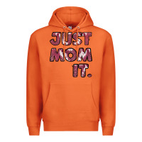 Carrot just mom it pink Premium Hoodie - Jasminsmagicworld