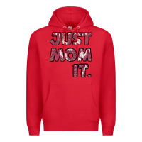 Red just mom it pink Premium Hoodie - Jasminsmagicworld