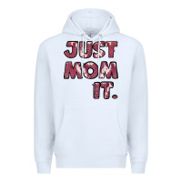 White just mom it pink Premium Hoodie - Jasminsmagicworld