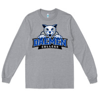 Heather Grey daemen college Long Sleeve Tee - linhVisuals