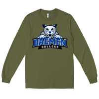 Army Green daemen college Long Sleeve Tee - linhVisuals