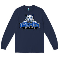 Navy daemen college Long Sleeve Tee - linhVisuals