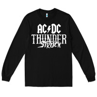 Black the thunderstruck Long Sleeve Tee - linhVisuals