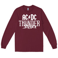 Burgundy the thunderstruck Long Sleeve Tee - linhVisuals