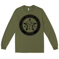 Army Green some girls wander by mistake Long Sleeve Tee - linhVisuals