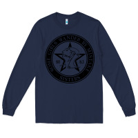 Navy some girls wander by mistake Long Sleeve Tee - linhVisuals