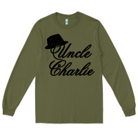 Army Green charlie wilson music Long Sleeve Tee - linhVisuals