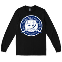 Black Southern New Hampshire University Long Sleeve Tee - linhVisuals