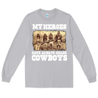 Moon Dust my heroes have always killed cowboys retro Long Sleeve Tee - linhVisuals