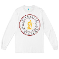 White Tuskegee University Long Sleeve Tee - linhVisuals