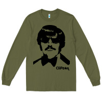 Army Green tony clifton Long Sleeve Tee - linhVisuals