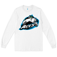 White the-alaska-aces-merch Long Sleeve Tee - linhVisuals