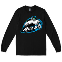 Black the-alaska-aces-merch Long Sleeve Tee - linhVisuals
