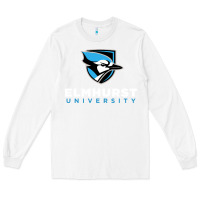 White elmhurst university Long Sleeve Tee - linhVisuals