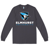 Smoke elmhurst university Long Sleeve Tee - linhVisuals