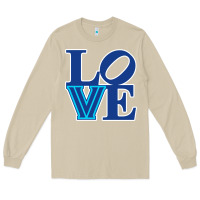 Mushroom villanova love Long Sleeve Tee - linhVisuals