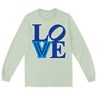 Matcha villanova love Long Sleeve Tee - linhVisuals
