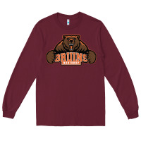 Burgundy northrop high school Long Sleeve Tee - linhVisuals