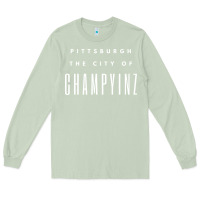 Matcha pittsburgh city of champyinz steel city Long Sleeve Tee - linhVisuals