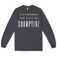 Smoke pittsburgh city of champyinz steel city Long Sleeve Tee - linhVisuals