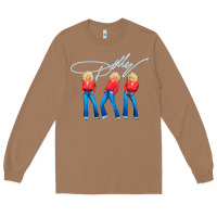 Toasted Coconut dolly musician Long Sleeve Tee - linhVisuals