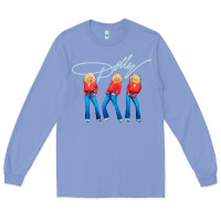Colony Blue dolly musician Long Sleeve Tee - linhVisuals