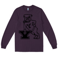 Plum yale vintage Long Sleeve Tee - linhVisuals