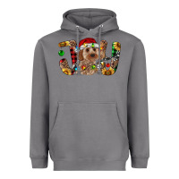 Storm Cockapoo Christmas Joy Heavyweight Hoodie - RanaPortraitStore