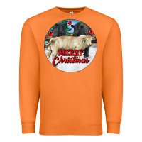 Carrot Merry Christmas Charolais Bull Premium Sweatshirt - RanaPortraitStore