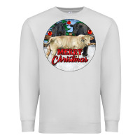 Dove Grey Merry Christmas Charolais Bull Premium Sweatshirt - RanaPortraitStore