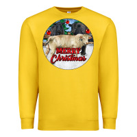 Lemon Merry Christmas Charolais Bull Premium Sweatshirt - RanaPortraitStore
