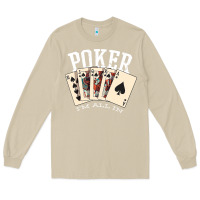 Mushroom poker all in royal flush lucky casino Long Sleeve Tee - linhVisuals