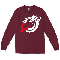 Burgundy MSUM Dragons, Gear Long Sleeve Tee - linhVisuals