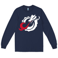 Navy MSUM Dragons, Gear Long Sleeve Tee - linhVisuals