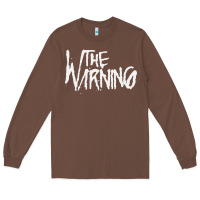 Chestnut THE WARNING Long Sleeve Tee - linhVisuals