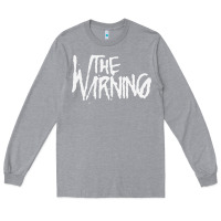 Heather Grey THE WARNING Long Sleeve Tee - linhVisuals